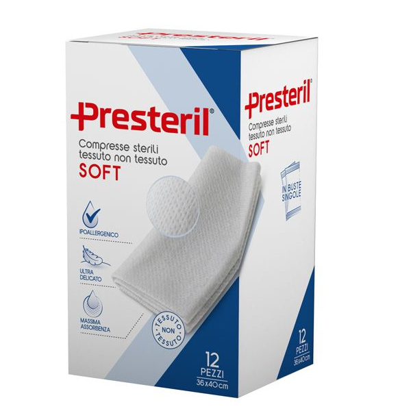 Medipresteril Presteril Compresse Sterili Tnt 36X40 Cm 12 Pz Garza - Immagine 3