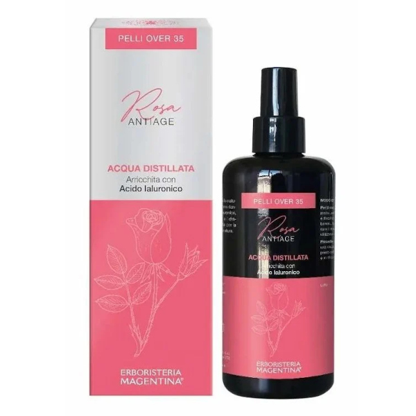 Erboristeria Magentina - Acqua Distillata di Rosa spray 200 ml - Immagine 3