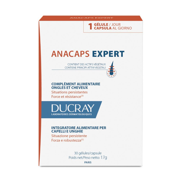 ANACAPS EXPERT capelli unghie 30 capsule - Immagine 10