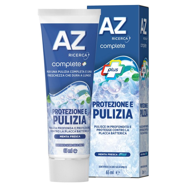 Az Complete Plus Protezione E Pulizia Dentifricio 65 Ml - Immagine 5