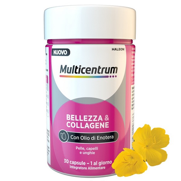 Haleon Italy Srl Multicentrum Bellezza E Collagene - Integratore Per Capelli, Pelle E Unghie -30 Capsule - Immagine 10