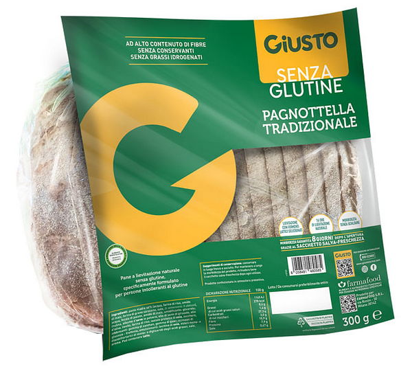 GIUSTO S/G PAGNOTTELLA 300G - Immagine 5