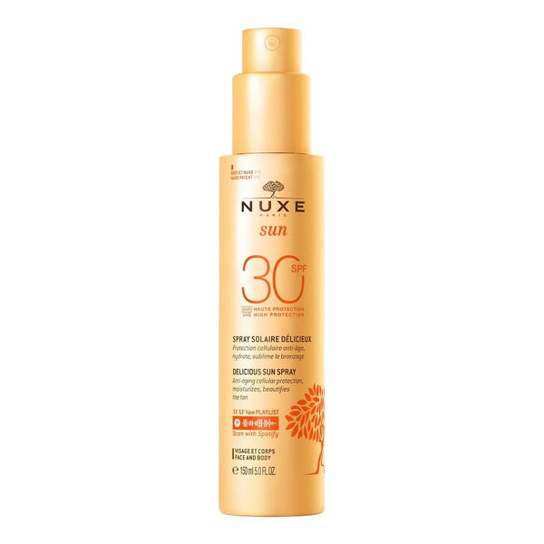 Laboratoire Nuxe Italia Srl Nuxe Sun Spray Solare Delizioso Spf 30 - Protezione Alta Per Viso E Corpo - 150 Ml - Immagine 4