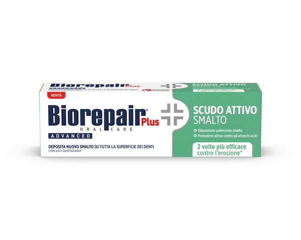 Biorepair , Dentifricio, Plus Advanced Scudo Attivo Dentifricio Con Microrepair 2,5 Fl.oz 75Ml (75 Ml) - Immagine 4