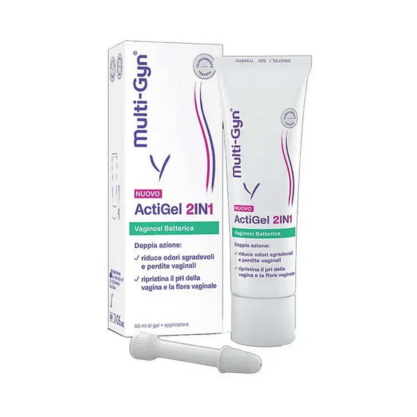 Multi-Gyn Actigel 2In1 Vaginosi Batterica 50 Ml Gel - Immagine 5