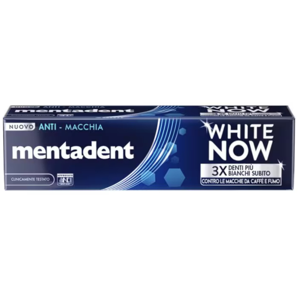 Unilever Mentadent Dentifricio White Now Anti Macchia 75 Ml - Immagine 3