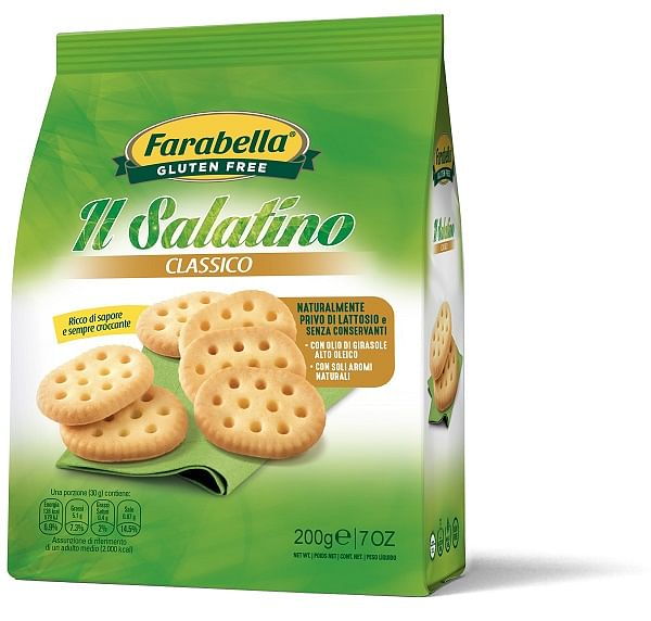 Bioalimenta Salatino Farabella Senza Glutine, Snack Salato 200G - Immagine 3