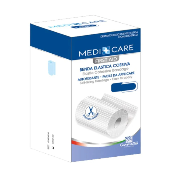 Gammadis Farmaceutici Benda Medicare Coesiva Cm 10 X4 M Medicare - Immagine 3