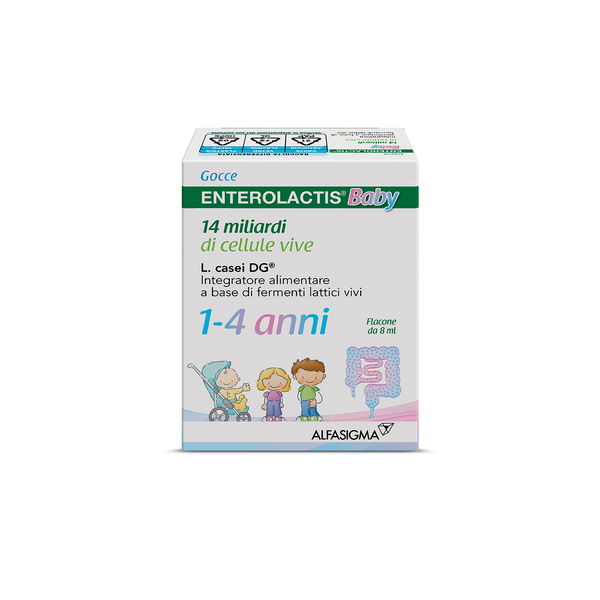 Sofar Spa Enterolactis Baby Gocce - Integratore A Base Di Fermenti Lattici Vivi - 8 Ml - Immagine 4