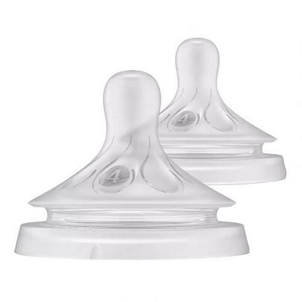 Philips Avent Trasparente Tettarella Per Biberon, Scy964/02 Capezzolo A Risposta Naturale - Immagine 7