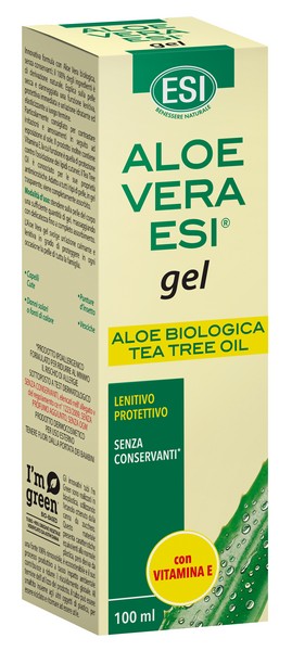 Esi Aloe Vera Gel Con Vitamina E E Tea Tree Oil 100 Ml - Immagine 5