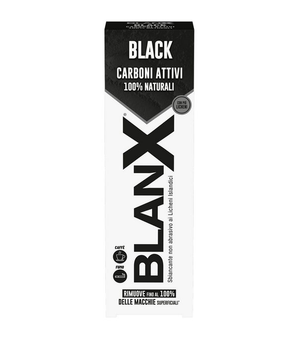 Blanx Carbone Black Dentifricio Sbiancante Contro Placca E Macchie 75 Ml - Immagine 5