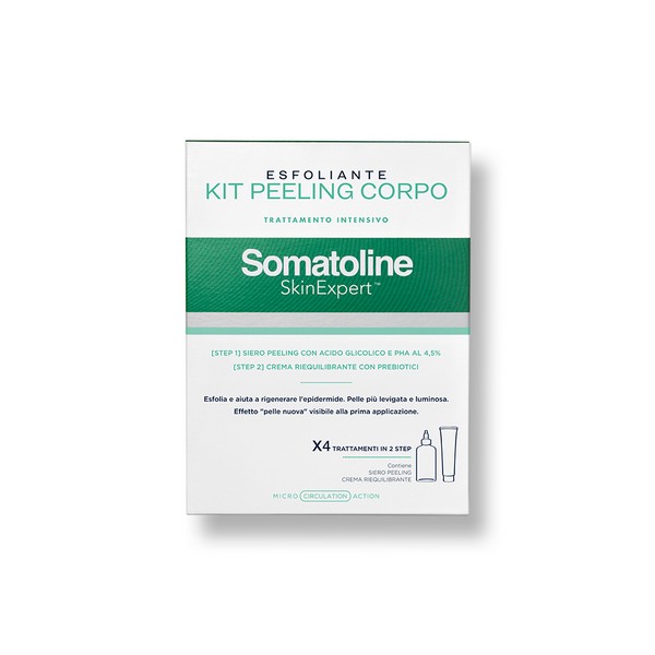 Somatoline Skin Kit Peeling Corpo - Trattamento A 2 Step