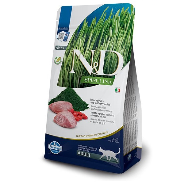 FARMINA N&D ADULT CON SPIRULINA E ARINGA 1,5 KG - Immagine 2