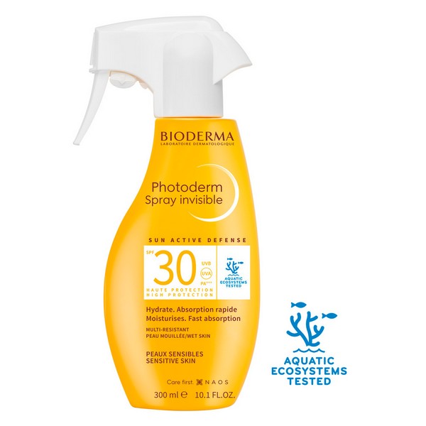 Bioderma Italia Srl Bioderma Photoderm Spray Spf30 - Spray Solare Idratante Per Pelle Sensibile - 300 Ml - Immagine 5