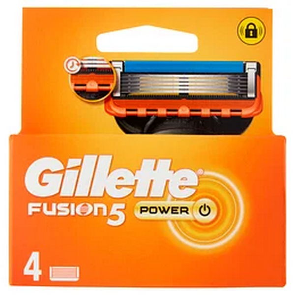 GILLETTE Fusion Power 5 - 4 Lamette Di Ricambio - Immagine 6