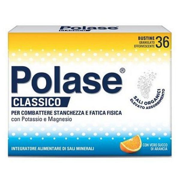 Polase Arancia Integratore di Sali Minerali Stanchezza 36 Bustine - Polase - Immagine 7