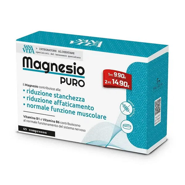 SANAVITA MAGNESIO PURO 45CPR - Immagine 5