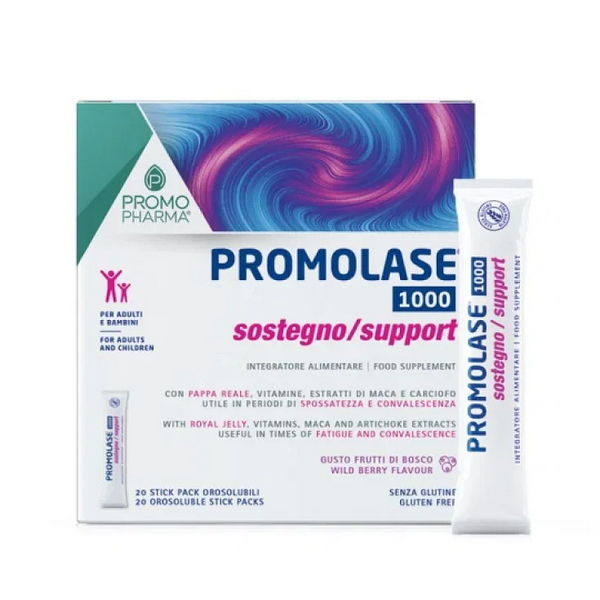 Promolase 1000 Sostegno 20 Stick - Integratore Per Le Difese Immunitarie - Immagine 6
