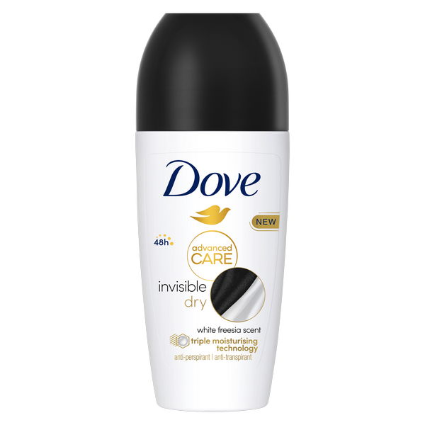 Dove Bianca Advanced Care Go Fresh White Freesia Deodorante Roll-On 50 Ml - Immagine 7