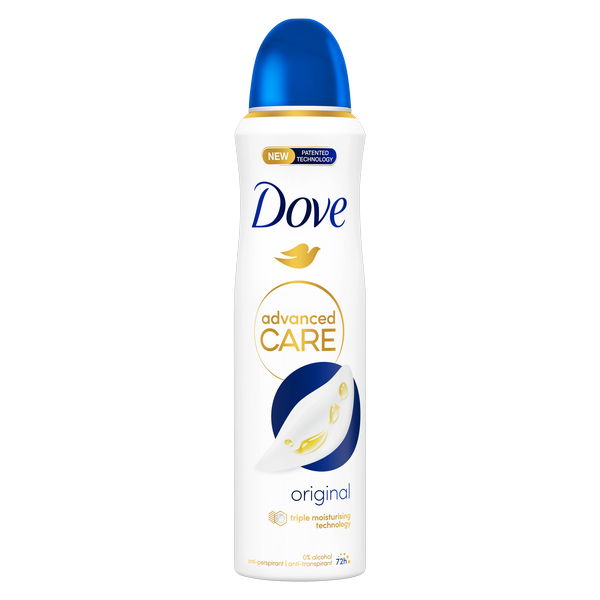Dove Donna Crema Deodorante, Spray Antitraspirante Advanced Care Soft Feel Peony & Amber (Antitraspirante) 150 Ml (Getto Vaporizzato, 150 Ml) - Immagine 9