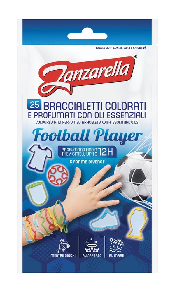 ZANZARELLA BRACCIALETTI FOOT.X25