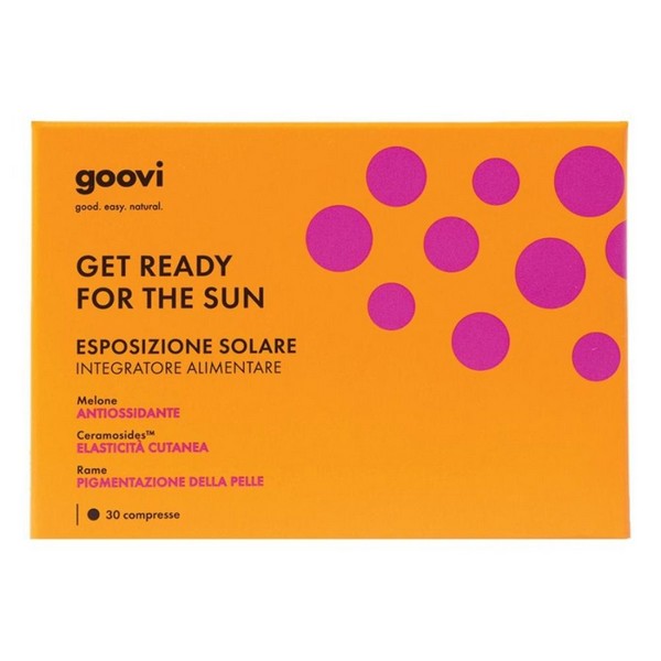Goovi Get Ready For Sun - Integratore alimentare per l'abbronzatura - 30 compresse - Immagine 4