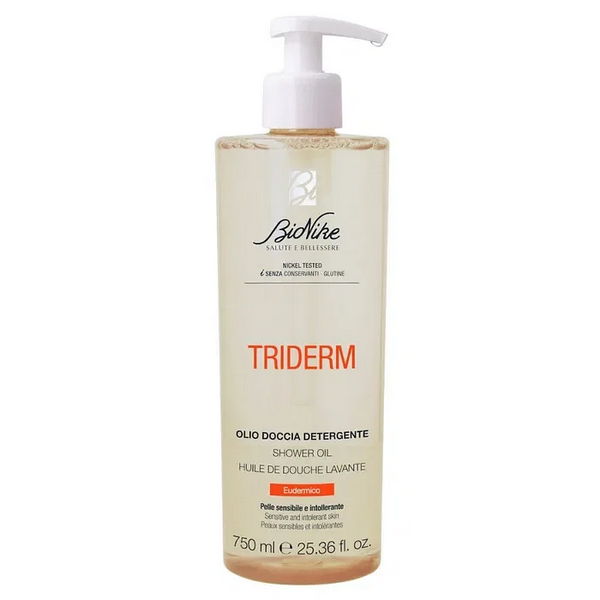I.c.i.m. (Bionike) Internation Bionike Triderm Olio Doccia Detergente - Detergente Delicato Per Pelle Secca E Sensibile - 750 Ml - Immagine 5