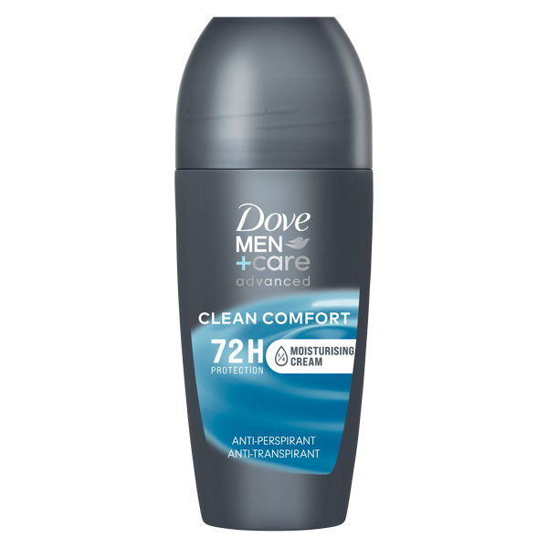 Dove - Men +Care Advanced Clean Comfort - Deodorante Antitraspirante Roll-On 50 Ml - Immagine 6