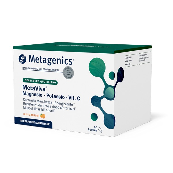 METAVIVA MG K VIT C 40BUST - Immagine 2