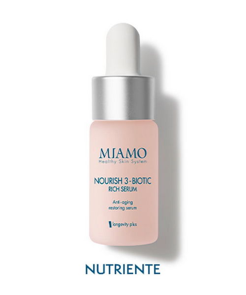 Medspa Srl Miamo Longevity Plus Nourish 3-Biotic Rich Serum - Siero Viso Nutriente Anti-Età - 10 Ml - Immagine 2