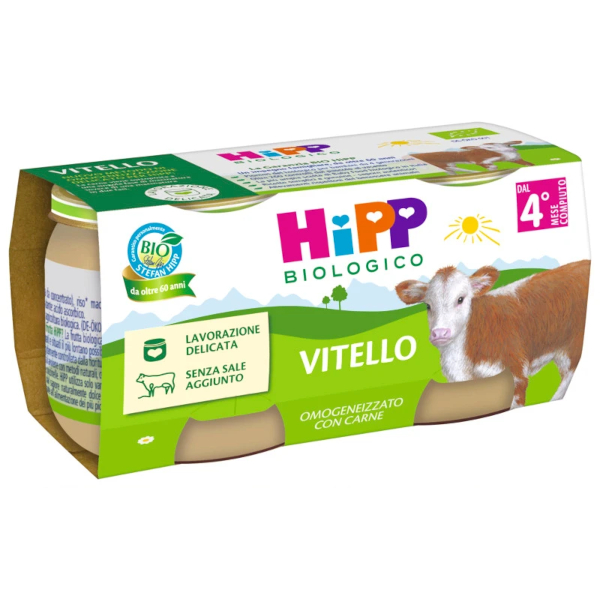 Hipp omogeneizzato vitello 2x80g - Immagine 5