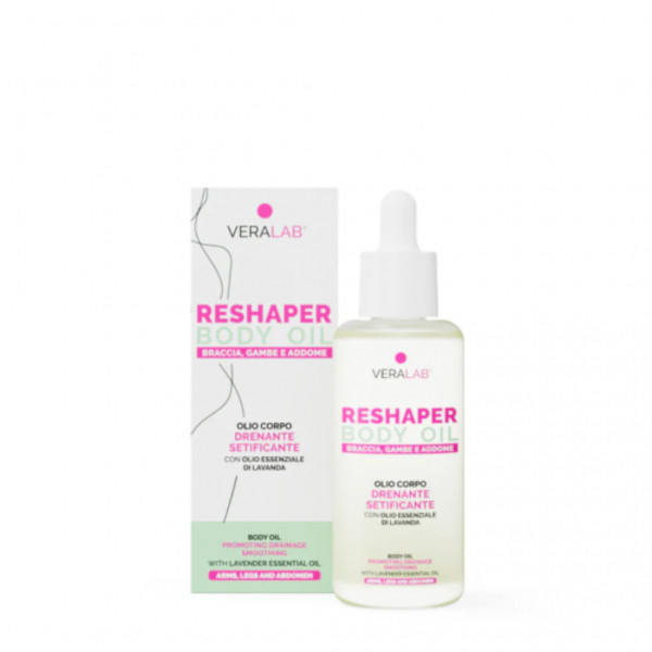 Veralab Reshaper Body Oil Olio Corpo Drenante E Setificante 150 Ml - Immagine 6