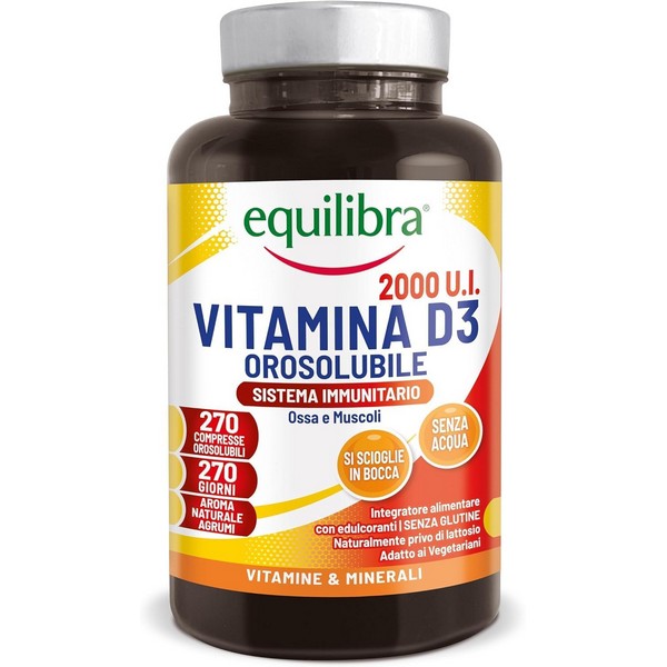 Equilibra Vitamina D3 Da 270 Compresse