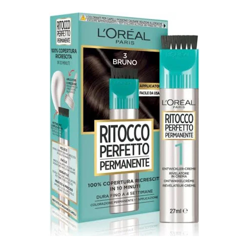 Ritocco Perfetto Permanente Con Applicatore 3 Bruno - Immagine 7