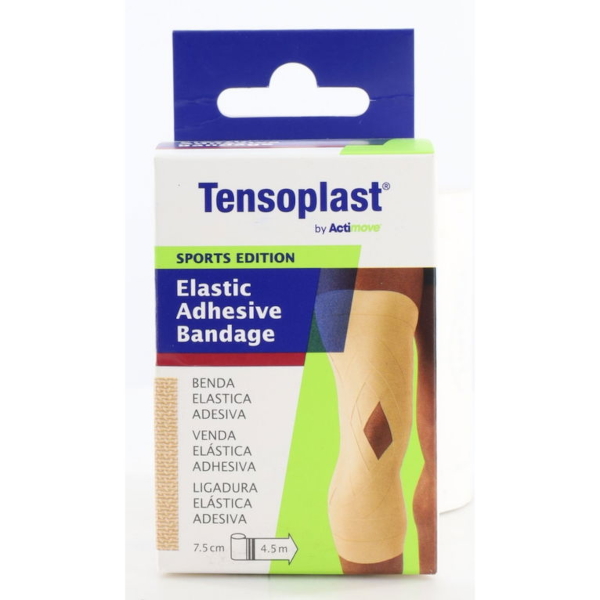 Essity - Benda Elastica Actimove Tensoplast Autoadesiva Con Ossido Di Zinco 7,5 Cm X 4,5 M 1 Pezzo - Immagine 3
