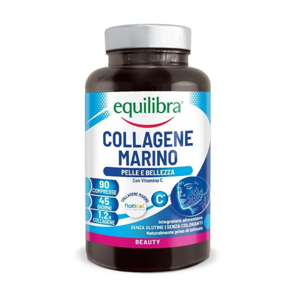Equilibra Collagene Marino Integratore Pelle Con Vitamina C 90 Compresse - Immagine 3
