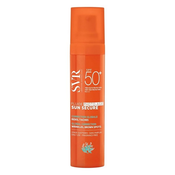 Laboratoires Svr Svr Sun Secure Fluide Photo Age Spf50+ - Fluido Viso Antietà Con Protezione Solare Molto Alta - 40 Ml - Immagine 9