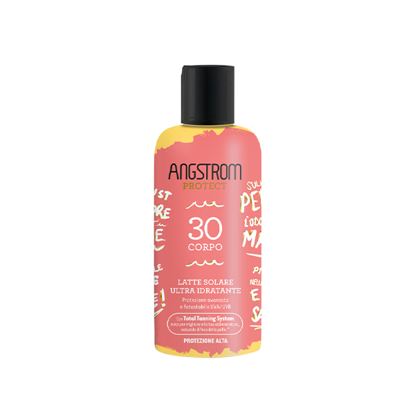 Perrigo Italia Srl Angstrom Latte Solare Ultra Idratante Spf30 Limited Edition - Protezione Solare Alta Adatta Per Il Corpo - 200 Ml - Immagine 3