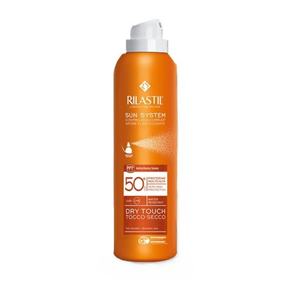 Rilastil Sun Spf50+ Dry Touch Spray Protezione Solare 200 Ml - Immagine 2