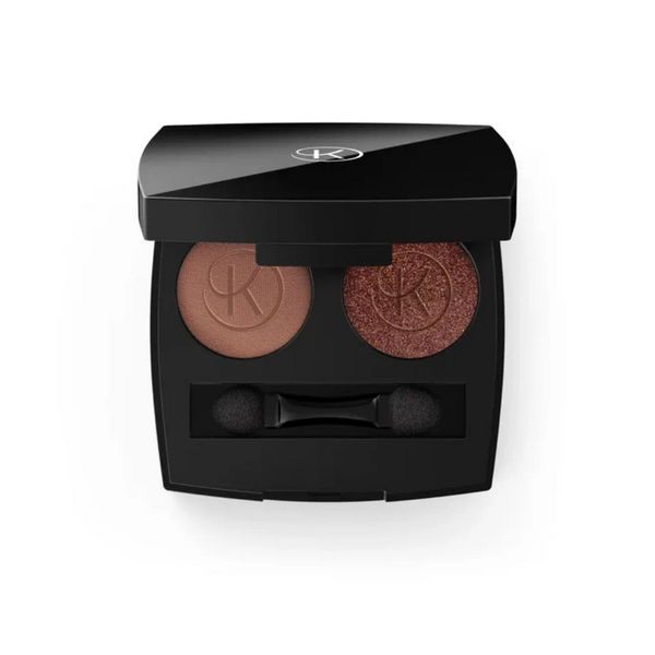 Korff Make Up Palette Duo Collagene 02 Cherry Blossom Per Occhi Idratati E Luminosi Palette Duo - Immagine 5