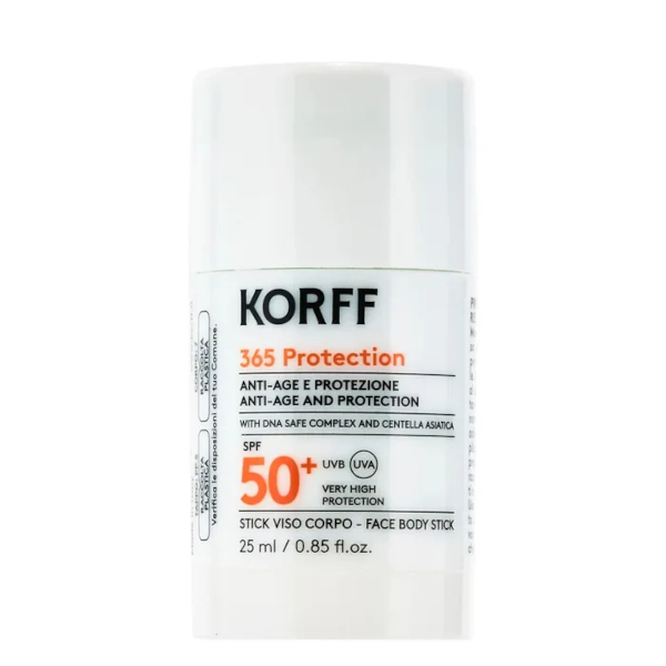 Korff 365 Protection - Stick Viso E Corpo SPF50+ Protezione Molto Alta 25ml