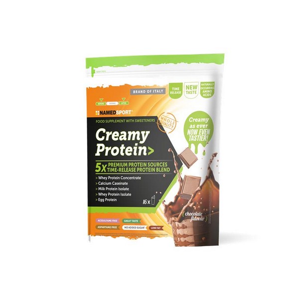 Namedsport Srl Integratore Creamy Protein Named Sport Gusto Cioccolato, 500G - Immagine 5