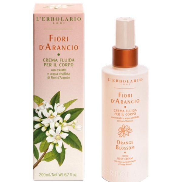 Fiori D'Arancio Crema Fluida Per Il Corpo Da 200ml - Immagine 1