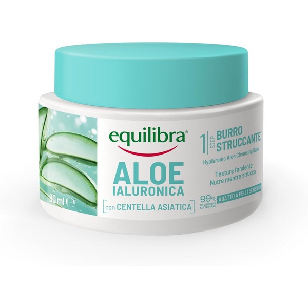 Equilibra Aloe Ialuronica Burro Struccante 80 Ml - Immagine 5