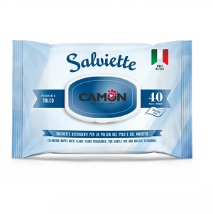 2 PZ SALVIETTINE CAMON 40 PEZZI 30 X 20 CM TALCO - Immagine 7