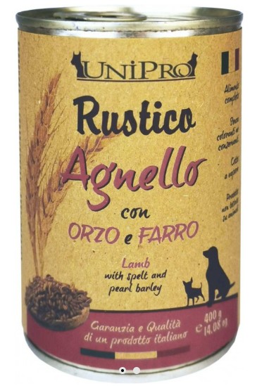 UNIPRO DOG R AGN ORZO FAR400G