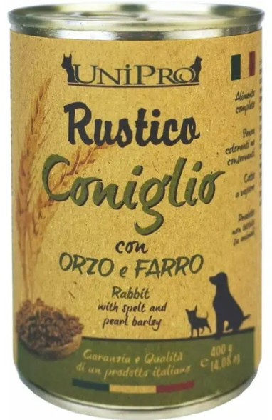 UNIPRO DOG R CONI ORZO FAR400G