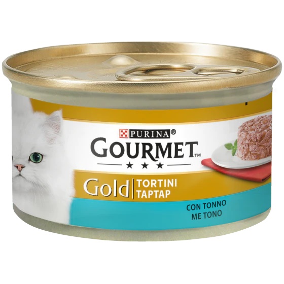 Gourmet Acquista Gold Tortini Gatto Con Tonno Per Gatto | Purina Shop 85 G - Immagine 3