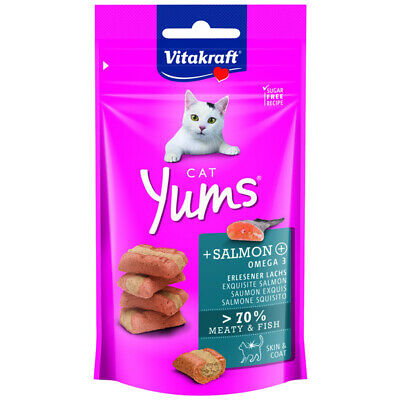 Vitakraft Cat Yums 40 gr Salmone - 1° ORDINE? scegli tra BZR5 - BZR20 + 200 pt fedeltà - Immagine 3